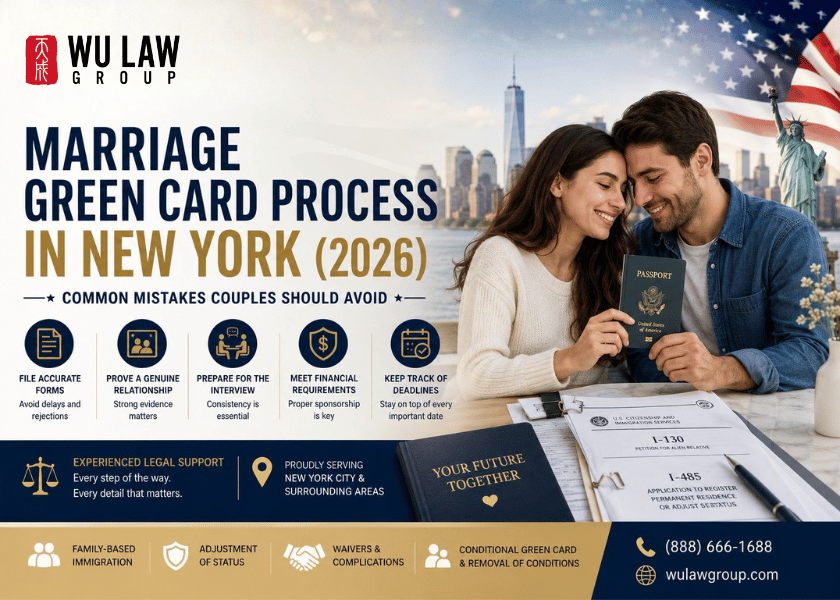 Marriage Green Card Process in New York (2026)